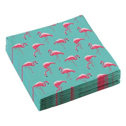 Salvetes "Rozā flamingo" (20 gab)